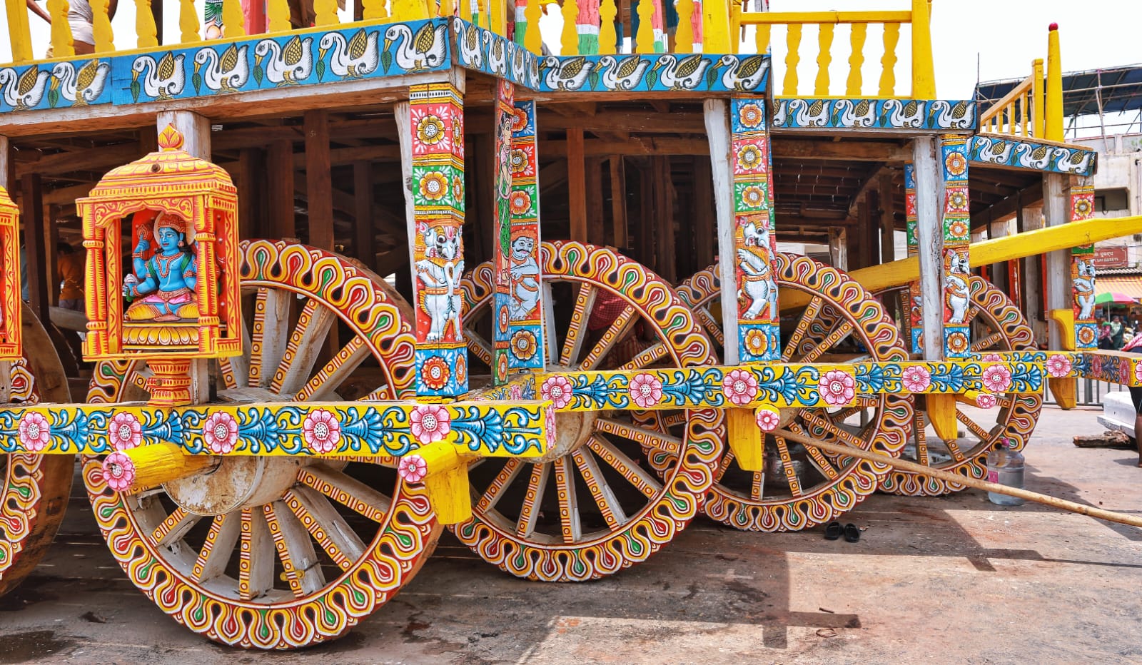 jagannath puri rath yatra chariots