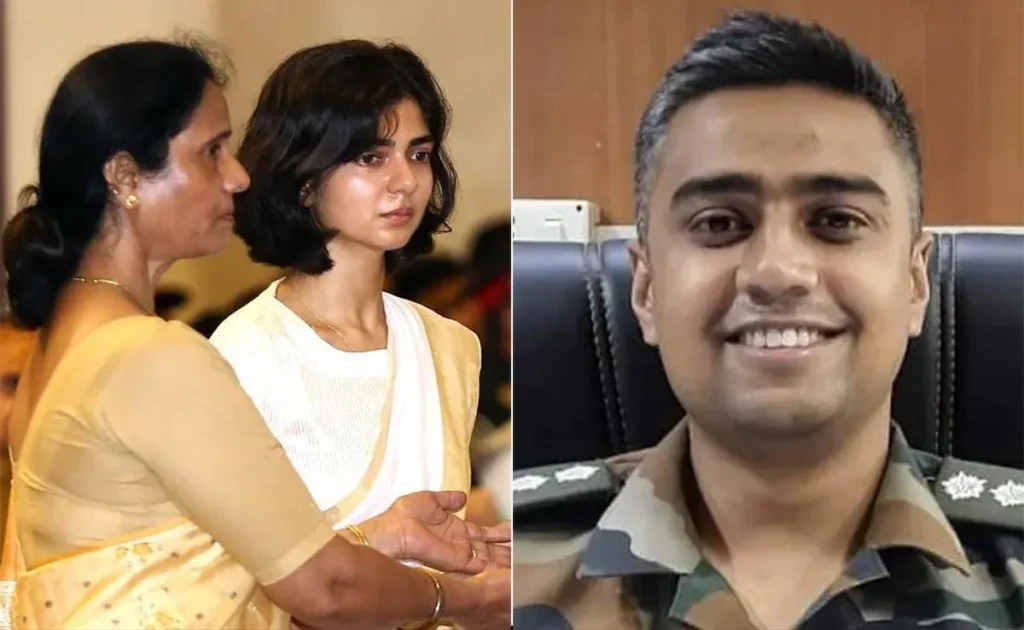 smriti singh and her mother in law receiving kirti chakra for captain anshuman singh by the presiden of India